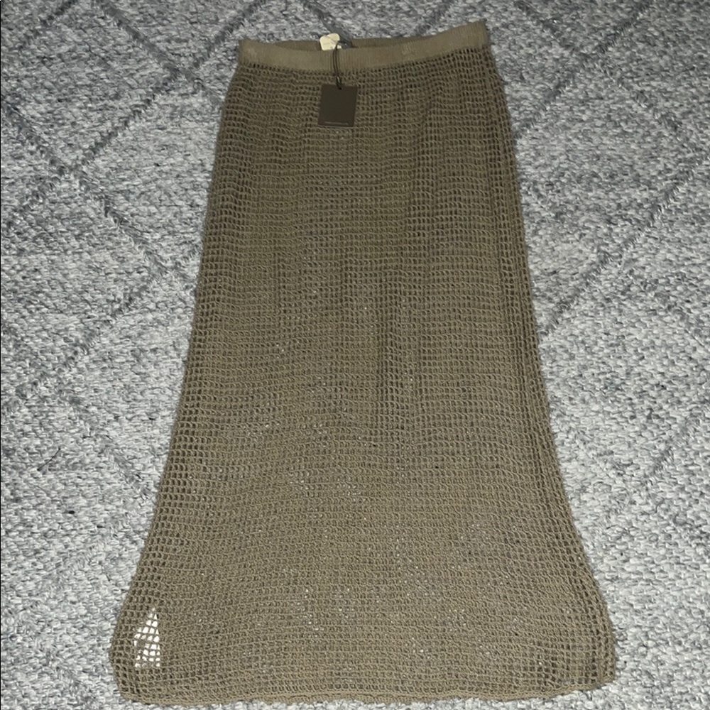 Tommy Bahama tan skirt cover up